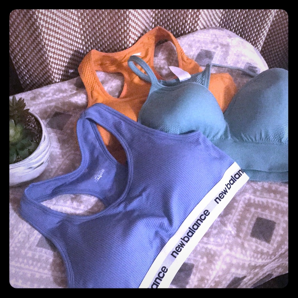 Sports bra bundle (sizes L,L, XL)